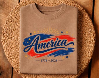 250 Jahre amerikanische Flagge (PNG), USA 250. Jahrestag (PNG) 1776–2026, Halbhundertjahrfeier, patriotisches Sublimationsdesign, 4. Juli 2026