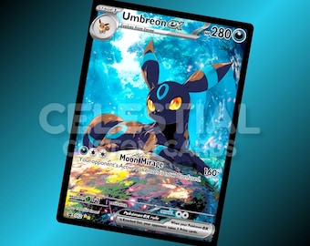 Umbreon | Custom Made Card | Fan Art Card