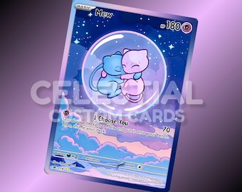 Mew | Custom Made Card | Fan Art Card