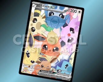 Eevee | Custom Made Card | Fan Art Card