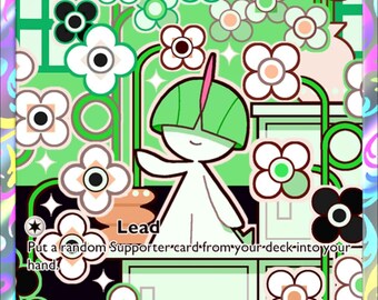 Ralts Full Art | Custom Made Card | Fan Art Card