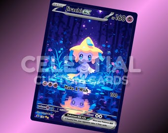 Jirachi | Custom Made Card | Fan Art Card