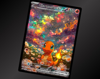 Charmander | Custom Made Card | Fan Art Card