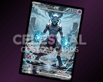 Mewtwo | Custom Made Card | Fan Art Card