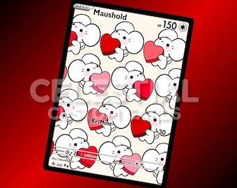 Valentine | Maushold | Custom Made Card | Fan Art Card