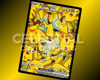 Pikachu | Custom Made Card | Fan Art Card