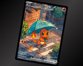 Charmander | Custom Made Card | Fan Art Card