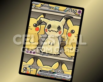 Mimikyu | Custom Made Card | Fan Art Card