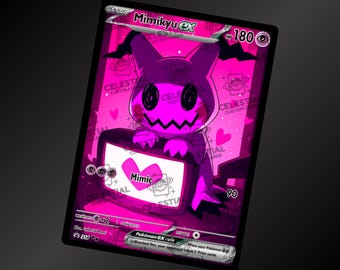 Mimikyu | Custom Made Card | Fan Art Card
