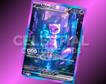 Mew | Custom Made Card | Fan Art Card
