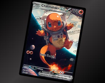 Charmander | Custom Made Card | Fan Art Card