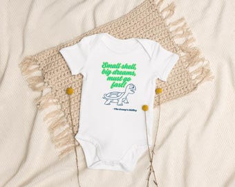 Organic Cotton Baby Onesie: Kemp's Ridley Sea Turtle