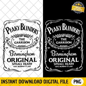 Peaky Blinders The Garrison PNG Digital Download