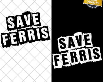 Descarga digital de PNG de la película Save Ferris