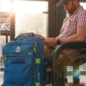 Granite Gear Carry On Duffel Bag 53L | Lightweight Rolling Travel Luggage | Convertible Backpack Bag