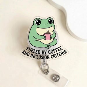 Funny Clinical Research Badge Reel, CRC ID Holder, Retractable CRA Badge Clip, Clinical Trial Gift, Research Coordinator Nurse