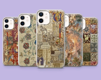 Medieval Art Phone Case Renaissance Cover for iPhone 17 Pro, 16, 15, 14, 13 Samsung S25, S24FE, S23, S22, A16, A55, A25, Pixel 9