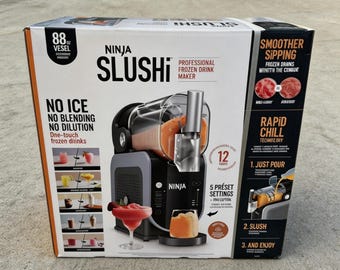 NEW - Ninja Slushi FS301 150oz MAX/96oz/88oz/72oz Professional Frozen Drink Maker - New Slushie SHIPS Fast