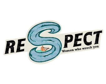 Seattle Torrent PWHL Logo Sticker - Respect Women Who Wreck You - Inaugural Season