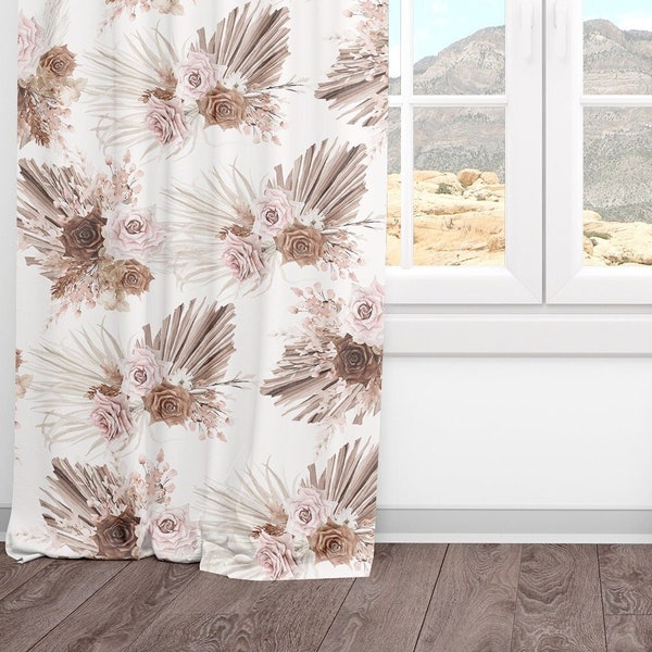 Boho Nursery Curtain Etsy