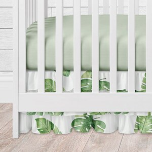 Chiffon crib skirt discount