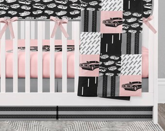 Car Boy Crib Bedding Set Classic Cars Nursery Theme Muscle | Etsy Canada