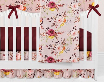 floral crib sheet canada