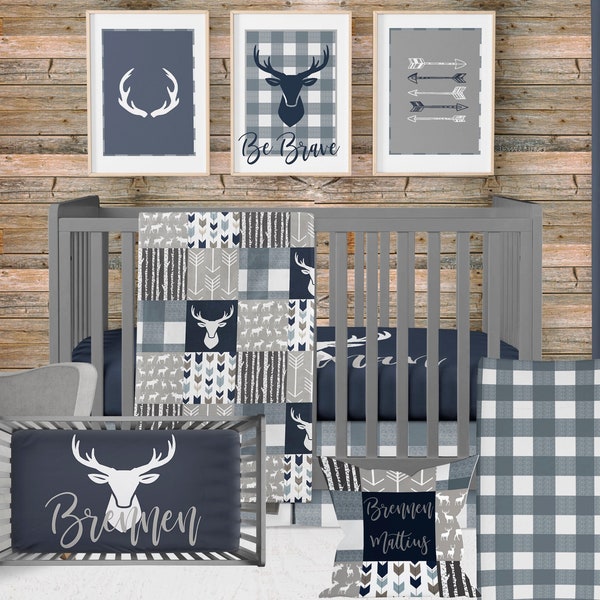 Deer Baby Bedding Etsy