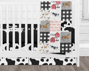 barnyard crib bedding
