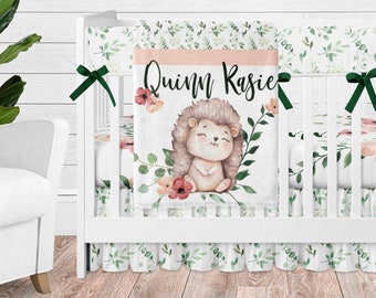 hedgehog crib set