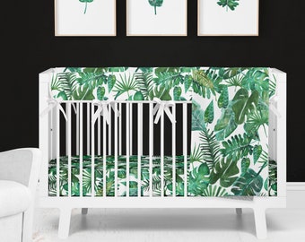 tropical crib bedding set