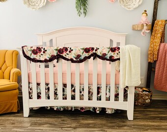 peony crib bedding