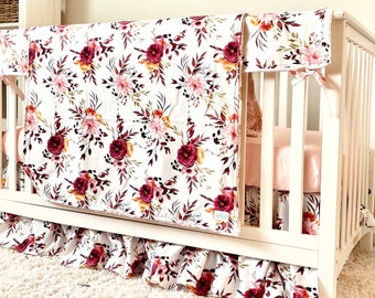 floral crib bedding canada