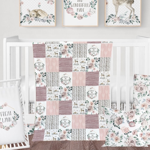 Toddler Bedding Set Personalized Baby Crib Bedding Sets For Baby