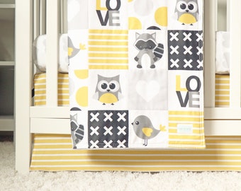 owl crib bedding unisex elephant giraffe owl crib bedding gender neutral baby bedding set yellow striped skirt gray heart sheet blanket woodland nursery crib bedding etsy owl crib bedding unisex elephant giraffe owl crib bedding gender neutral baby bedding set yellow striped skirt gray heart sheet blanket woodland nursery crib bedding etsy