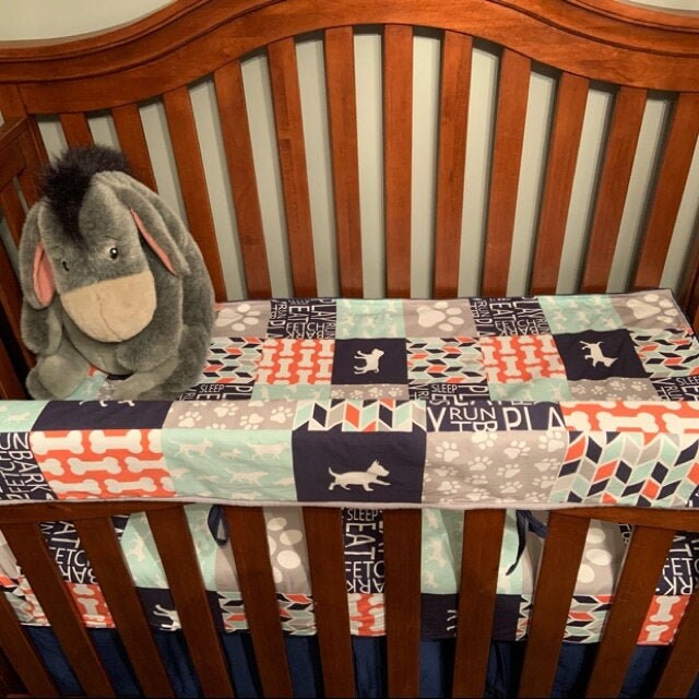 Crib Bedding for Puppy Dog Baby Nursery Theme Crib Bedding Etsy