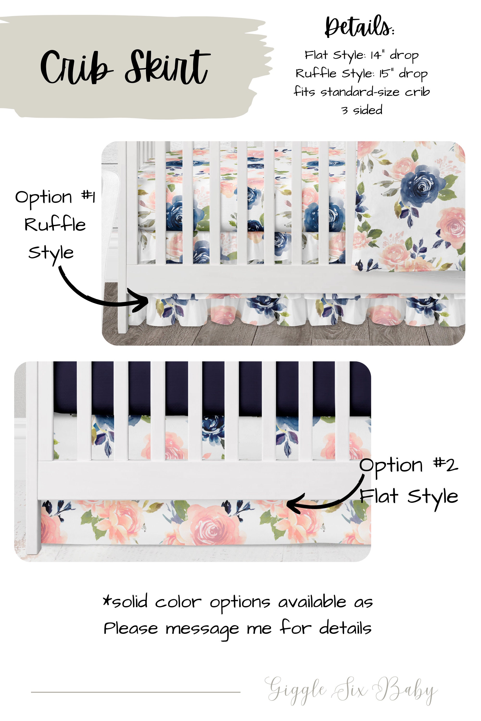 Navy and pink baby bedding hotsell