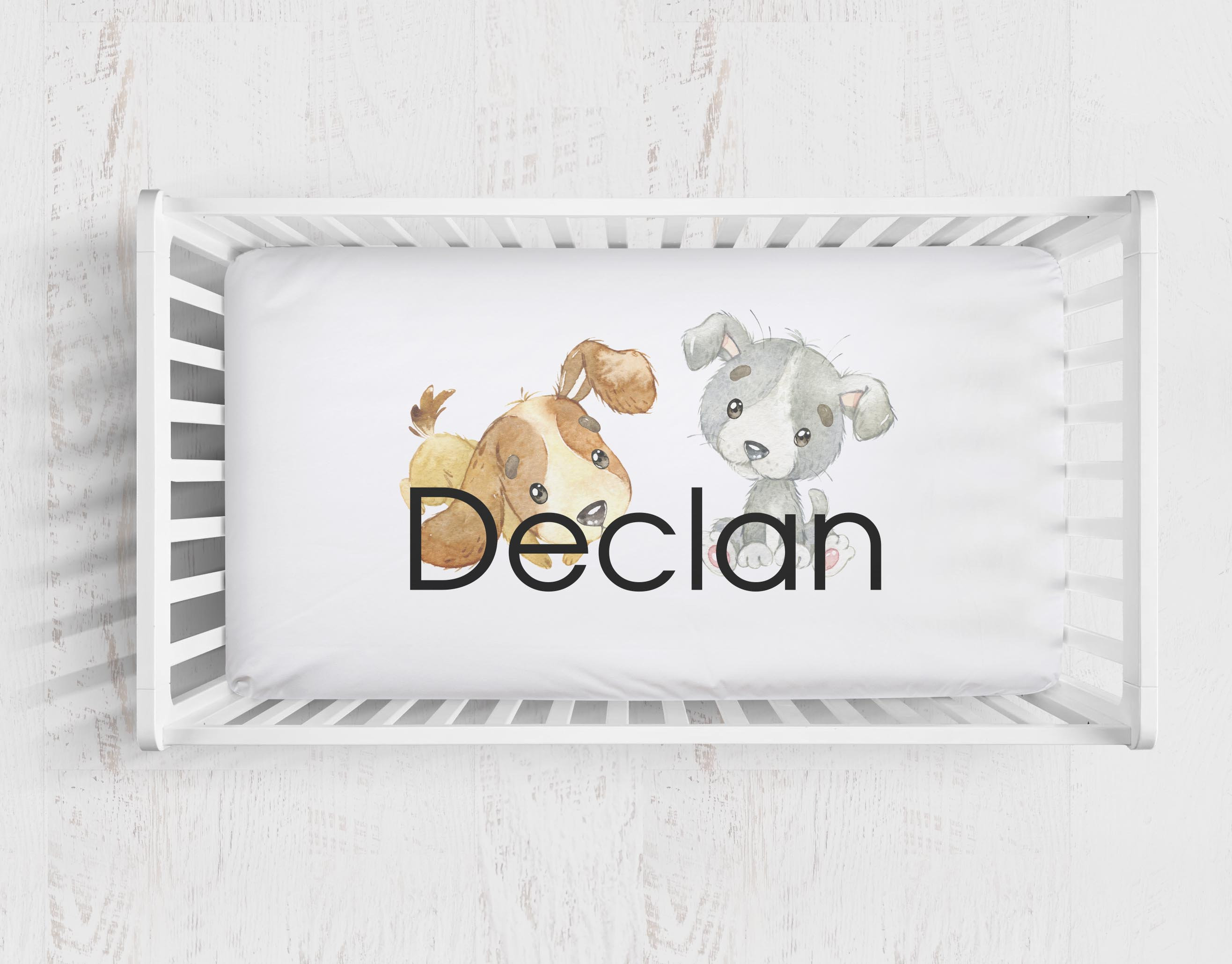 Baby Nursery Puppy Theme Crib Bedding Dog Baby Crib Set Etsy UK