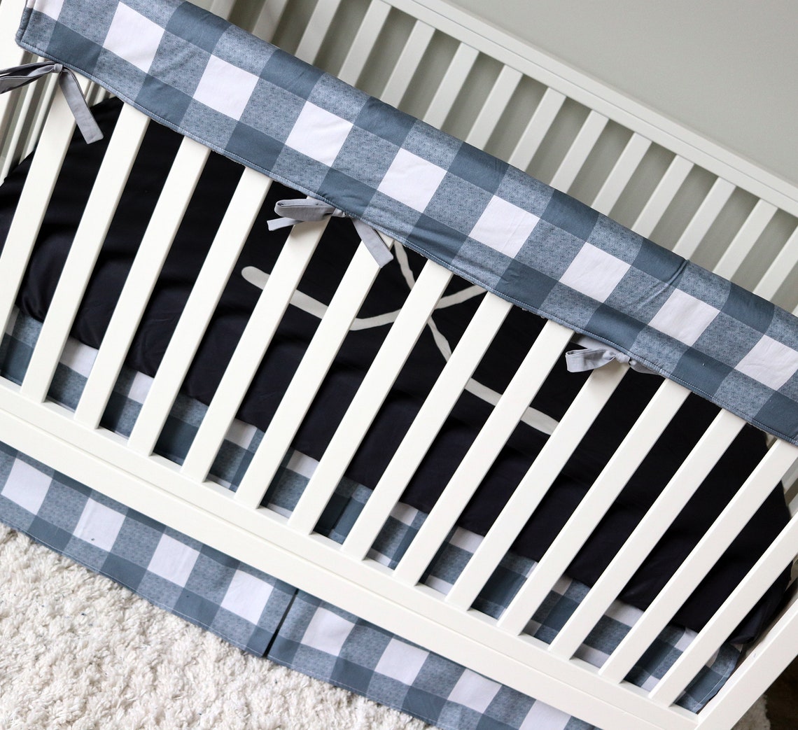 Hockey Crib Bedding for Baby Boy Nursery Sports Theme Crib Etsy