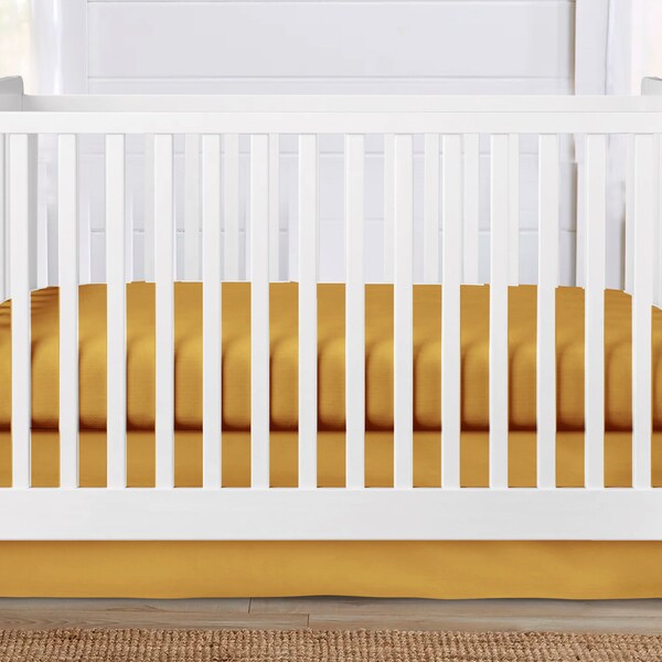 Gold Crib Sheet Etsy