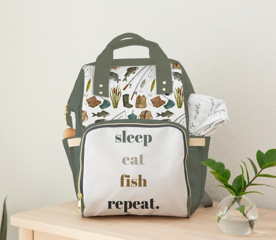 Fishing diaper bag 2025