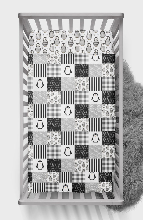 penguin crib sheets