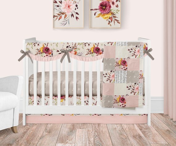 girl crib bedding