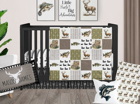 fishing baby bedding