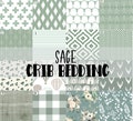 Sage Crib Bedding: Mix & Match Nursery Decor