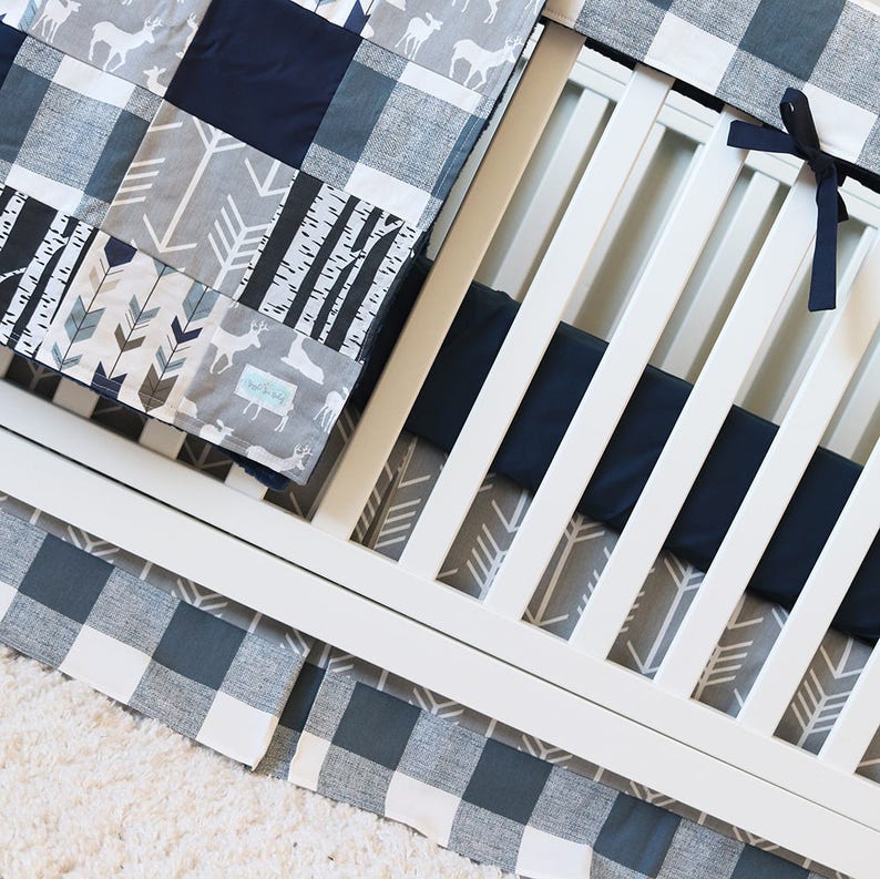 baby boy bedding deer