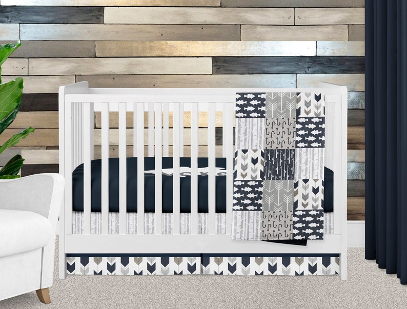 Baby Boy Crib Bedding Sets Fishing Nursery Personalized Fish Etsy