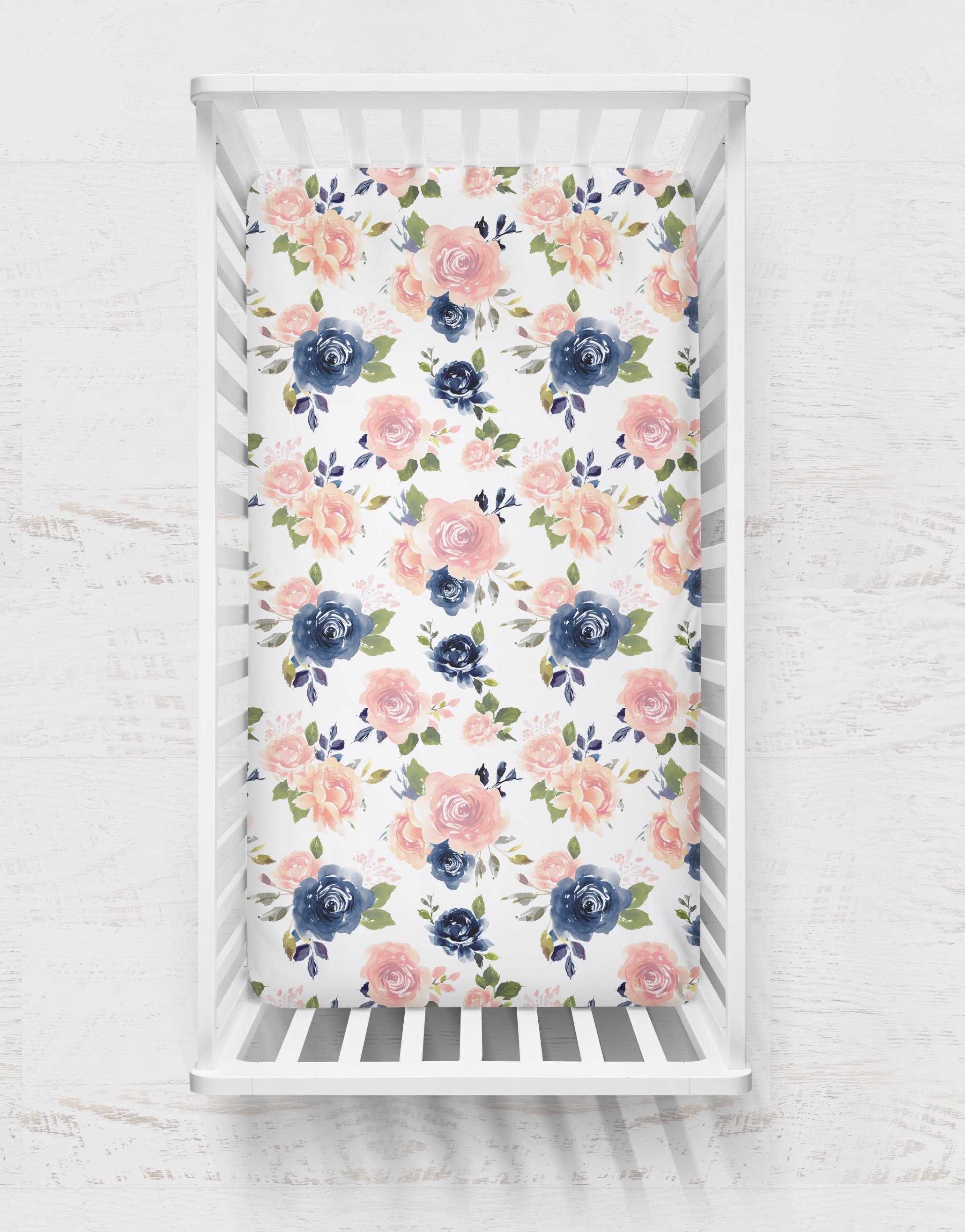 Floral Baby Girl Crib Sheets Floral Nursery Bedding Etsy Canada