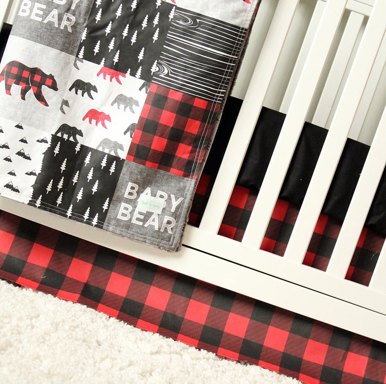 Baby Boy Woodlands Nursery Bedding Crib Set Baby Boy Nursery Etsy