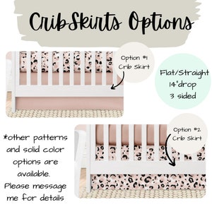 Baby Girl Leopard Bedding Set Cheetah Print Crib Bedding - Etsy